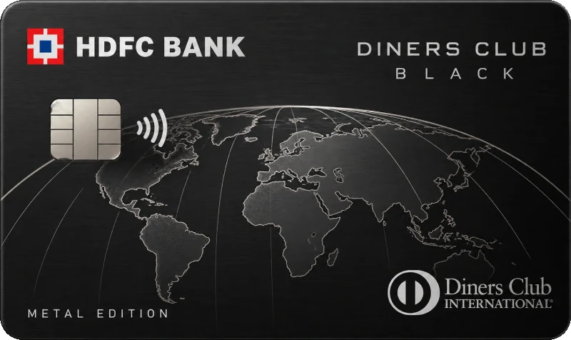 HDFC Bank Diners Club Black Metal Edition