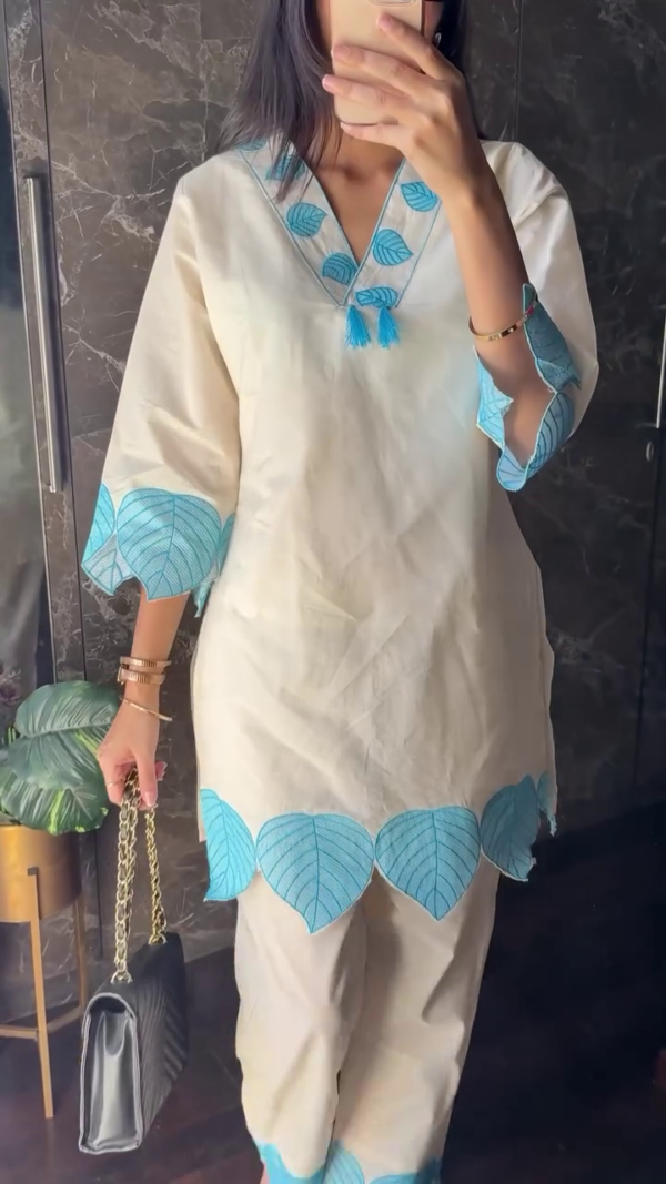 Women Printed Tunic & Pants Co-Ord Set