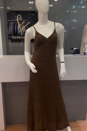 You Got This Maxi Dress – Brown: Where Confidence Meets Casual Elegance