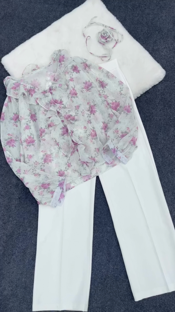 Women Floral Print Regular Fit Top – Fresh, Feminine & Forever Stylish