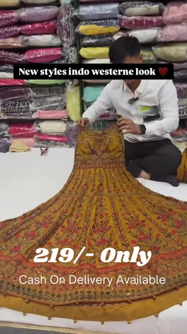 Yellow Bel Buti Patterned Stitched Suit