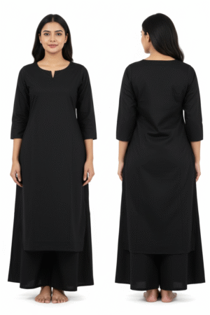 Elegant Tradition with Comfort: Women Bandhani Regular Kurta with Trousers