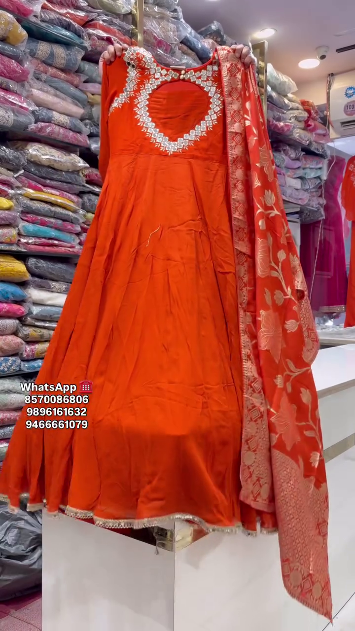 Designer Anarkali Set - Image 3