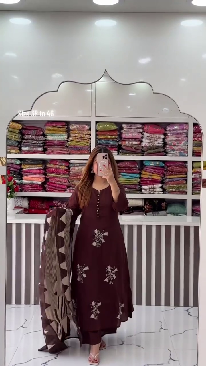 Women Kurta with Pant & Dupatta - Image 7