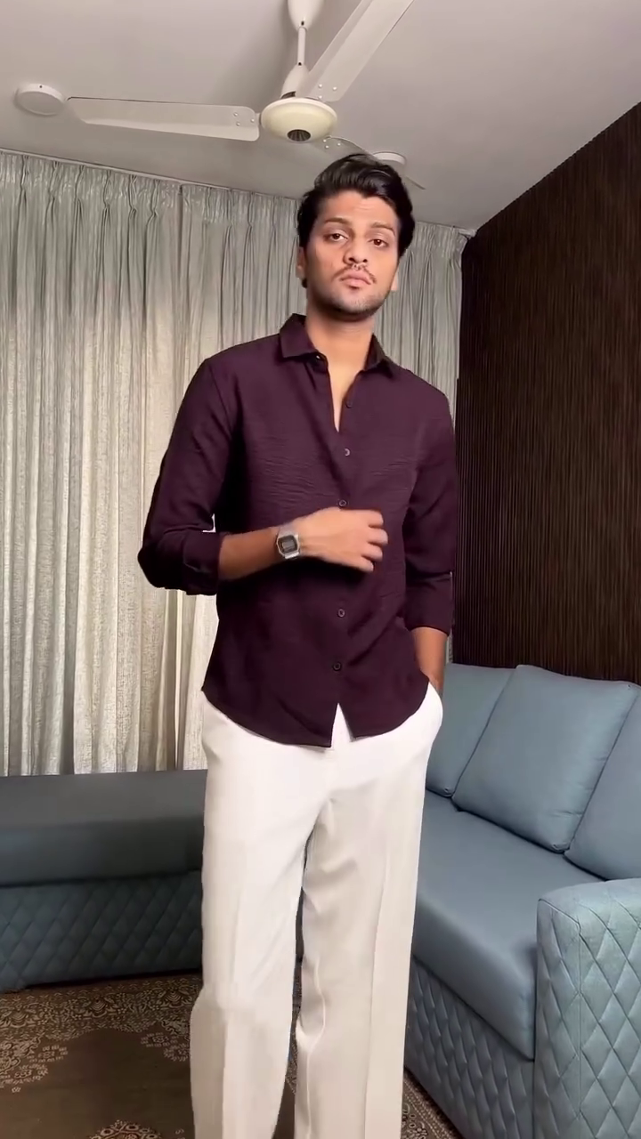 Men Opaque Casual Regular Fit Shirt - Image 3