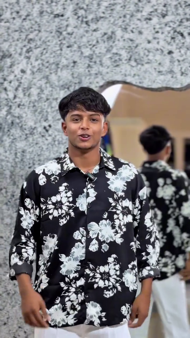 Slim Fit Floral Opaque Printed Casual Shirt - Image 8