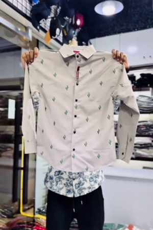 Men White Conversational Printed Casual Shirt