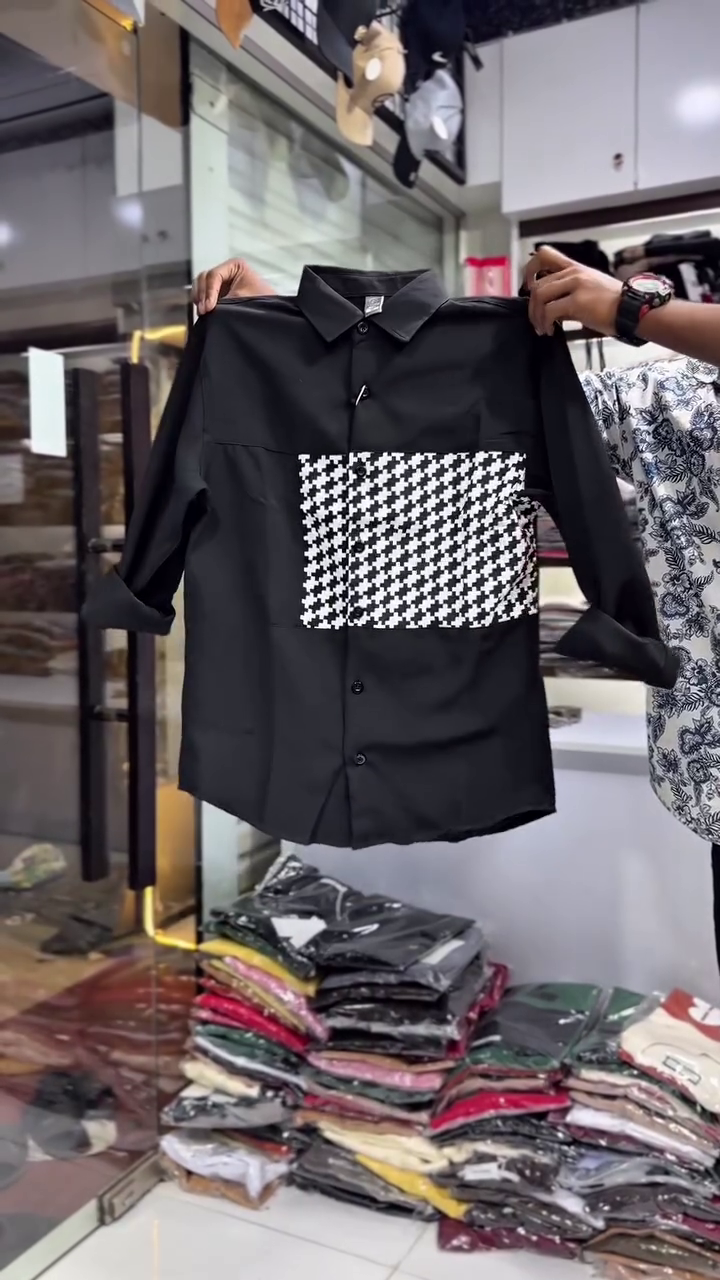 Men Opaque Casual Shirt - Image 3