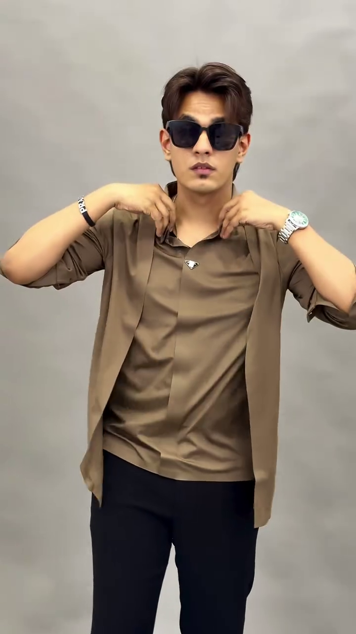 Men Comfort Textured Opaque Casual Shirt