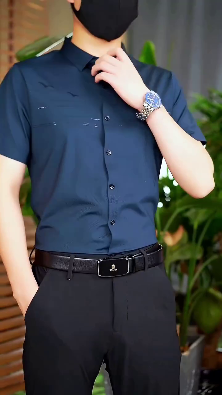 Men Classic Opaque Casual Shirt