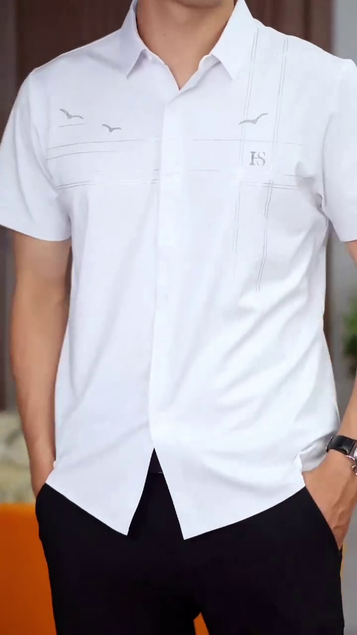 Men Classic Opaque Casual Shirt - Image 7
