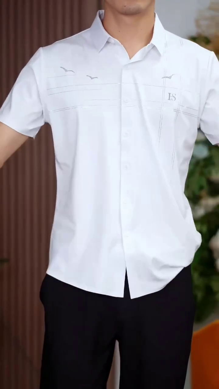 Men Classic Opaque Casual Shirt - Image 5