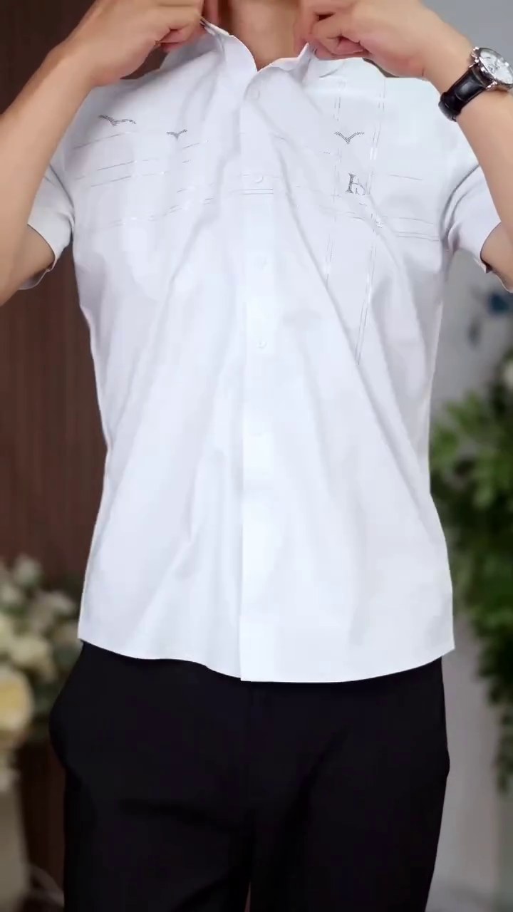 Men Classic Opaque Casual Shirt - Image 4