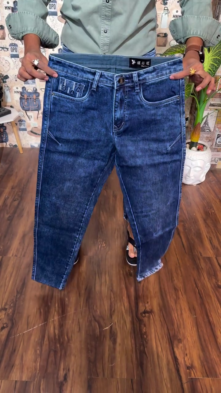 Men Bootcut Heavy Fade Jeans