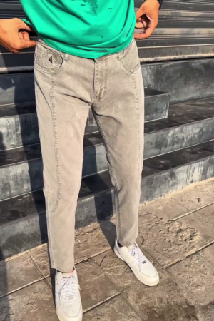 Men Comfort Baggy Fit Non Stretchable Cotton Jeans