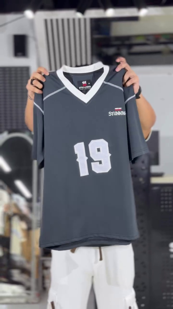 Typography Printed Raglan Sleeves T-shirt with Mesh Inserts - Image 8