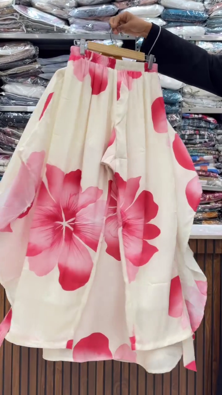 Women Floral Printed Maxi Dress With Dupatta - Image 10