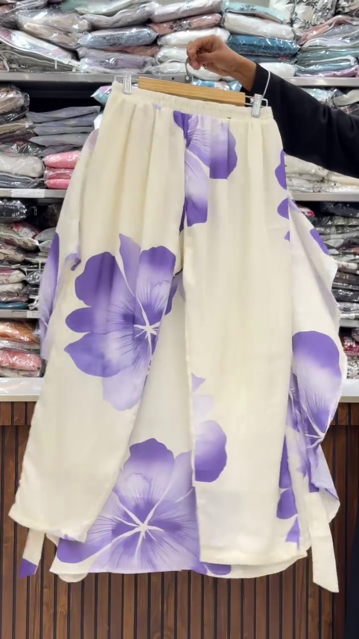 Women Floral Printed Maxi Dress With Dupatta - Image 4