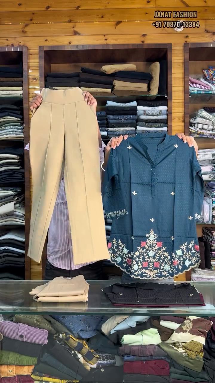 Women Floral Printed Regular Thread Work Silk Kurta With Palazzos & Dupatta - Image 7