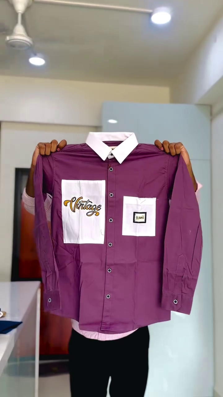 Men Brown And Rust Colourblocked Pure Cotton Casual Shirt - Image 3