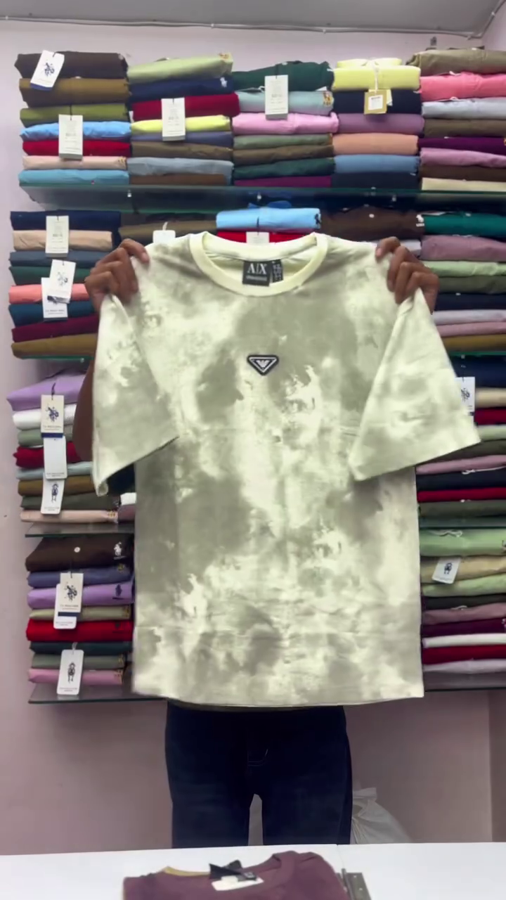 Men Olive Green Oversized T-shirt - Image 5