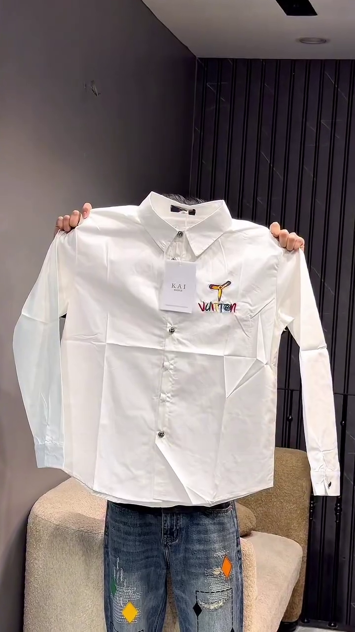 Men Classic Printed Casual Shirt