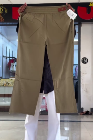 Women Smart Straight Fit High-Rise Formal Trousers