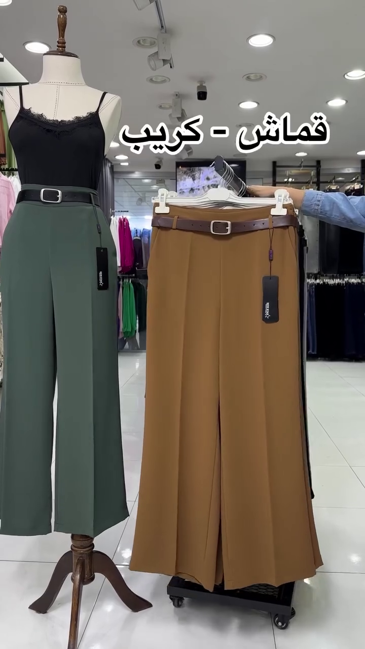 Wrap High Rise Pareo Korean Regular Fit Pants - Image 7