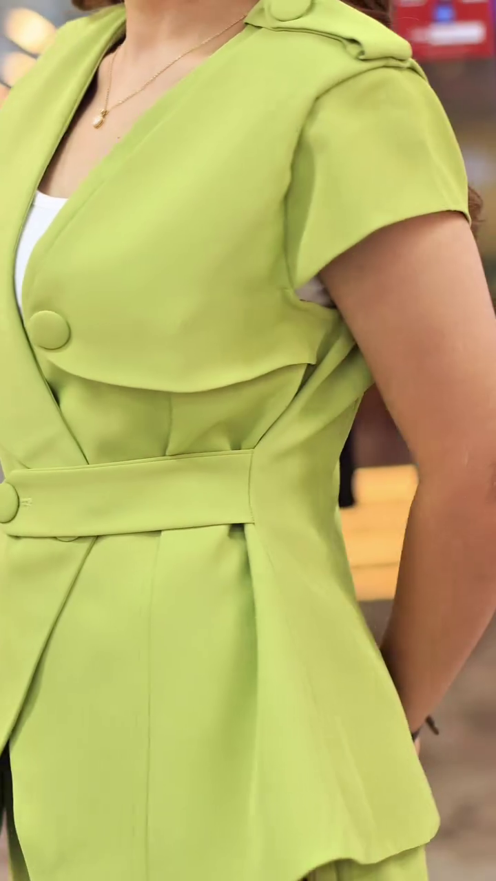 Sleeveless Blazer & Trousers Co-Ords - Image 16