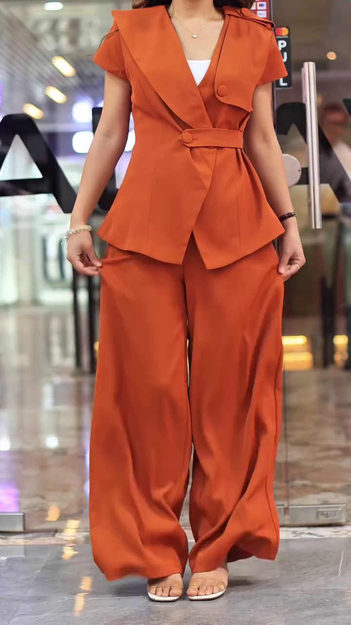 Sleeveless Blazer & Trousers Co-Ords - Image 10