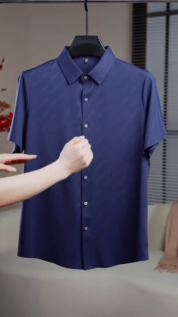 Men Slim Fit Formal Shirt - Image 7