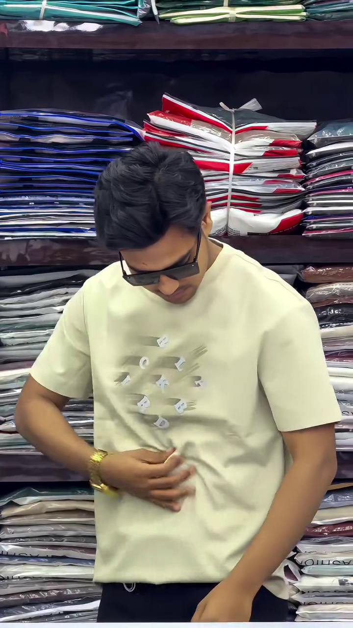 Men Printed Relaxed Fit Crew-Neck T-Shirt