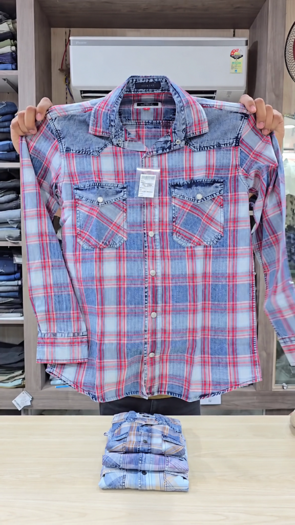 Men’s Stylish Checked Shirt