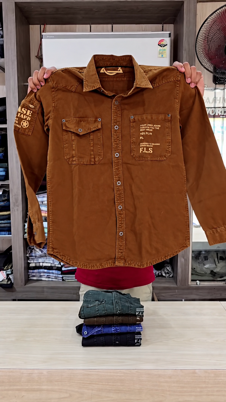 Comfortable Fashion Wear Men’s Premium Denim Shirt